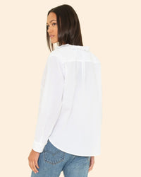 XiRENA Clothing Kayde Shirt In White
