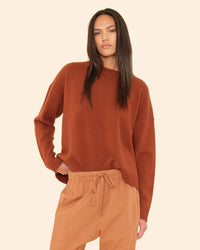 XiRENA Clothing Lela Sweater In Spice