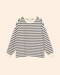 XiRENA Clothing Honor Sweatshirt In Natural Stripe