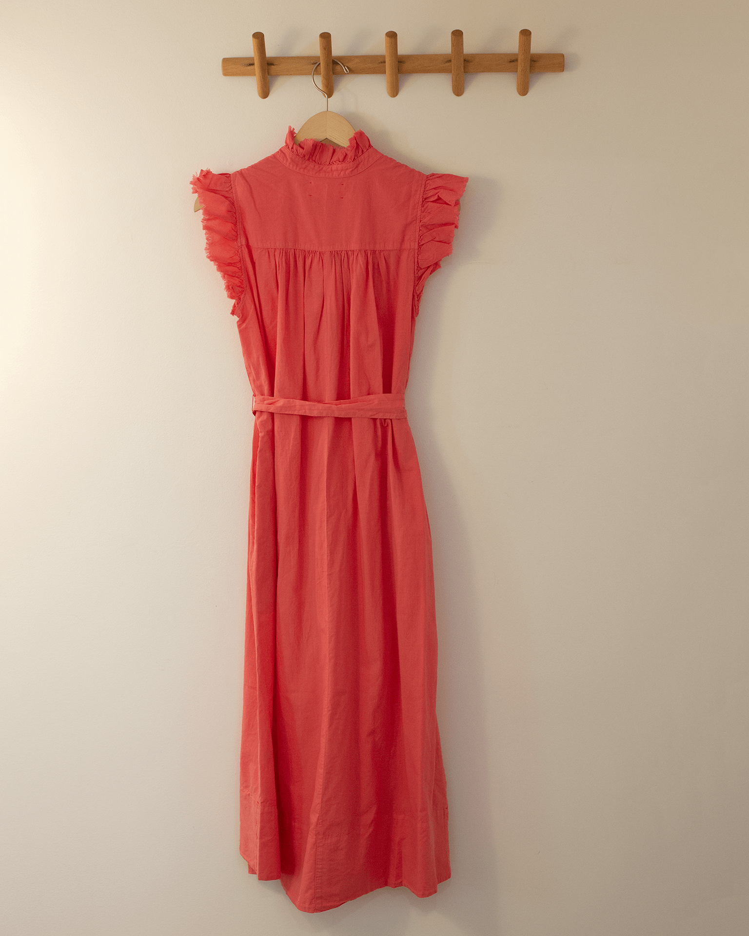 XiRENA April Dress in Sun Kiss Coral