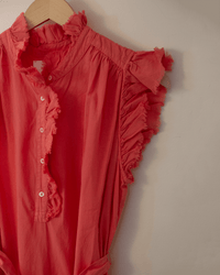 XiRENA April Dress in Sun Kiss Coral