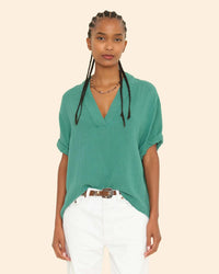 XiRENA Avery Top in Bottle Green
