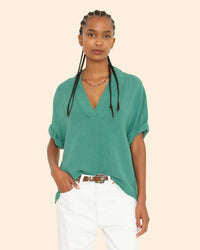 XiRENA Avery Top in Bottle Green