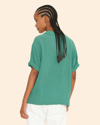 XiRENA Avery Top in Bottle Green