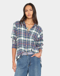 XiRENA Beau Shirt in Moonwash Blue 1 - Bliss Boutiques