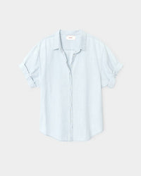 XiRENA Channing Shirt in Air Blue 1 - Bliss Boutiques