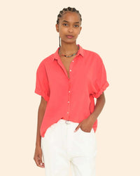 XiRENA Channing Shirt in Clambake Red