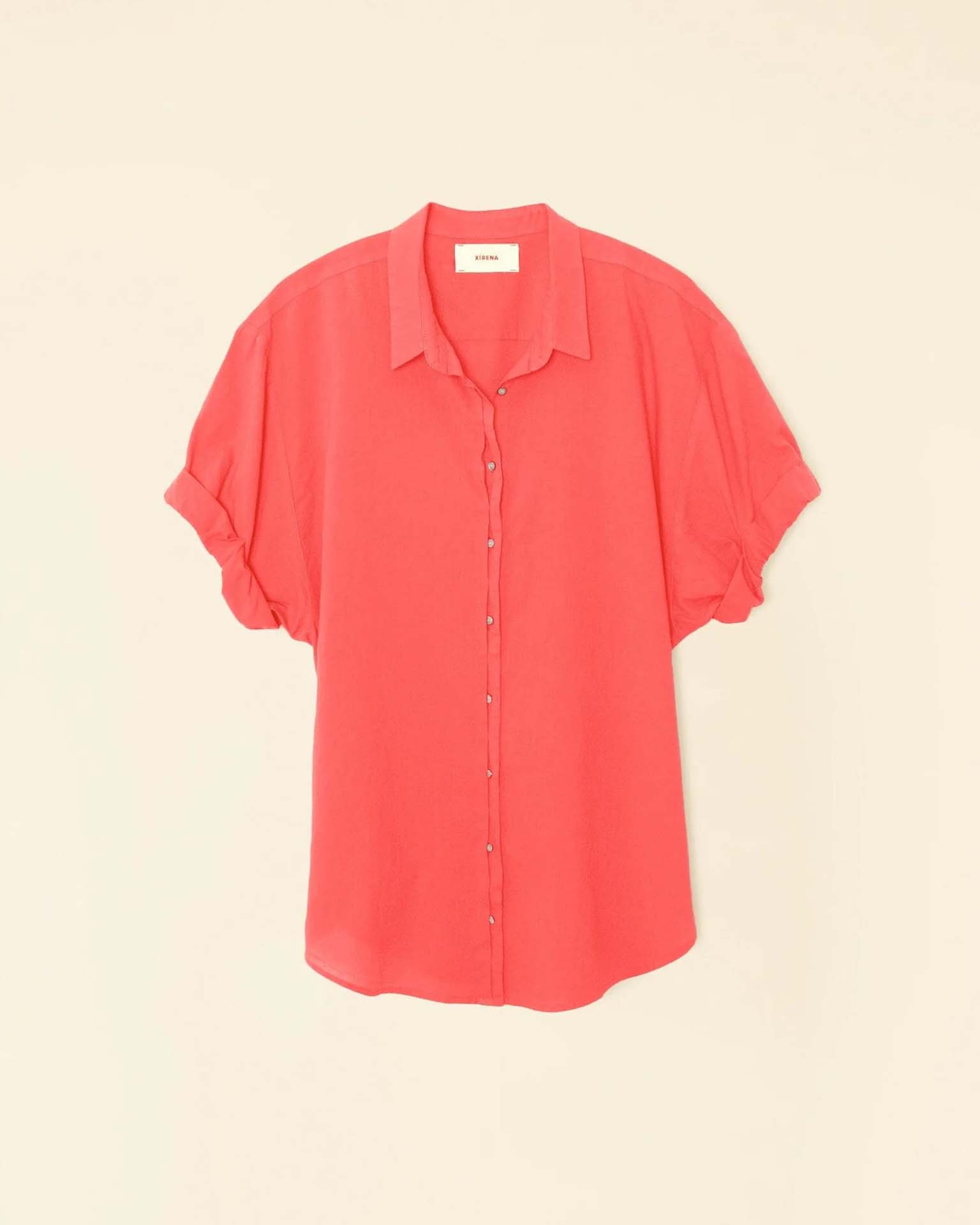 XiRENA Channing Shirt in Clambake Red