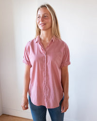 XiRENA Channing Shirt in Rose Petal