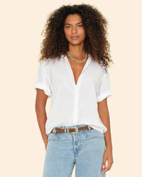 XiRENA Channing Shirt in White