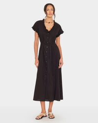 XiRENA Dixie Dress in Black 1 - Bliss Boutiques