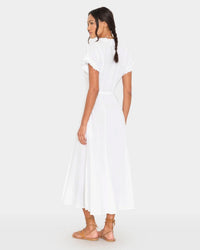 XiRENA Dixie Dress in White 2 - Bliss Boutiques