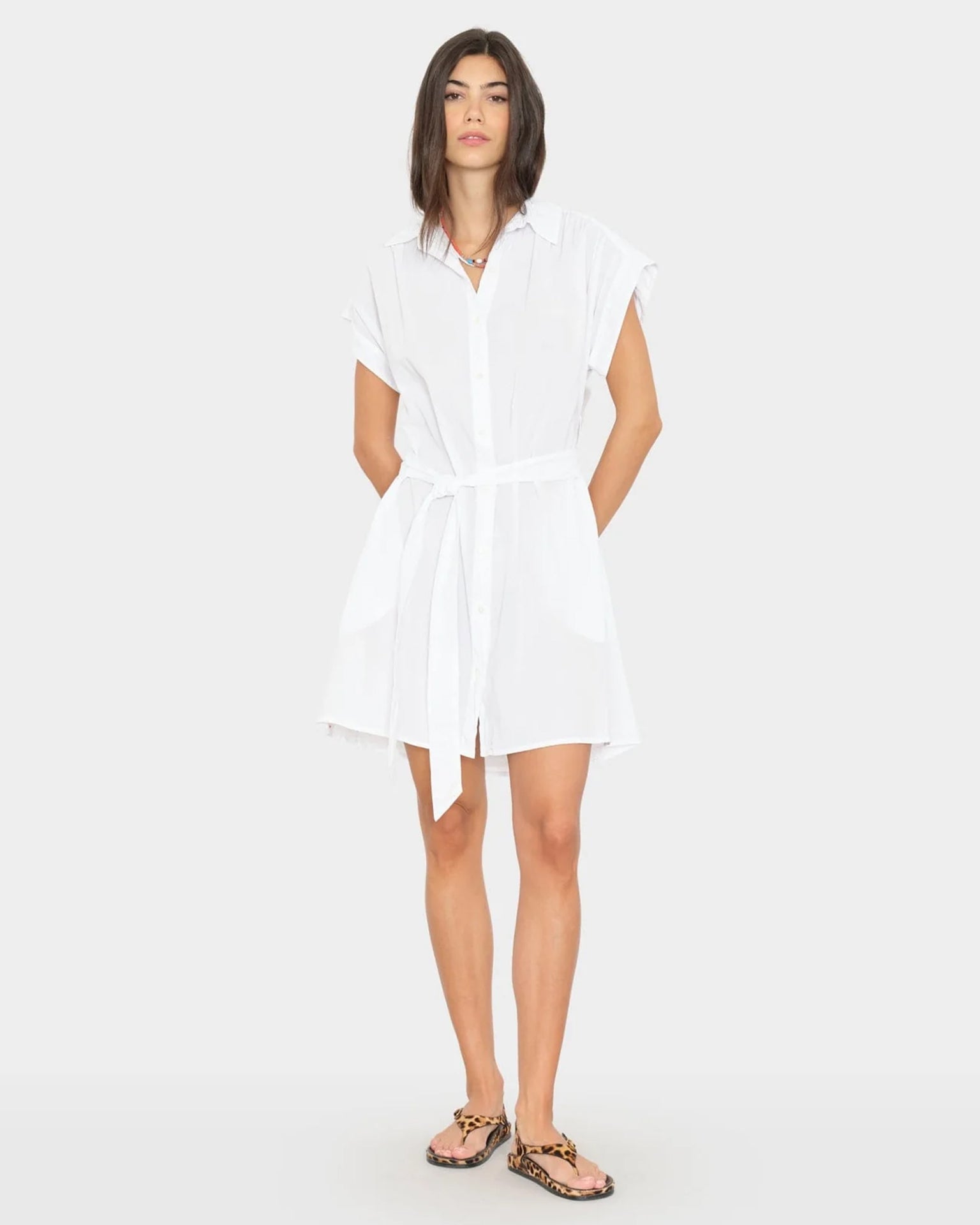 Eliza Dress in White