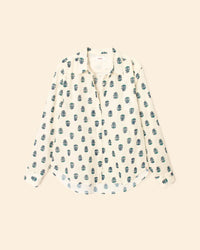 XiRENA Emmie Shirt in Clover Stamp