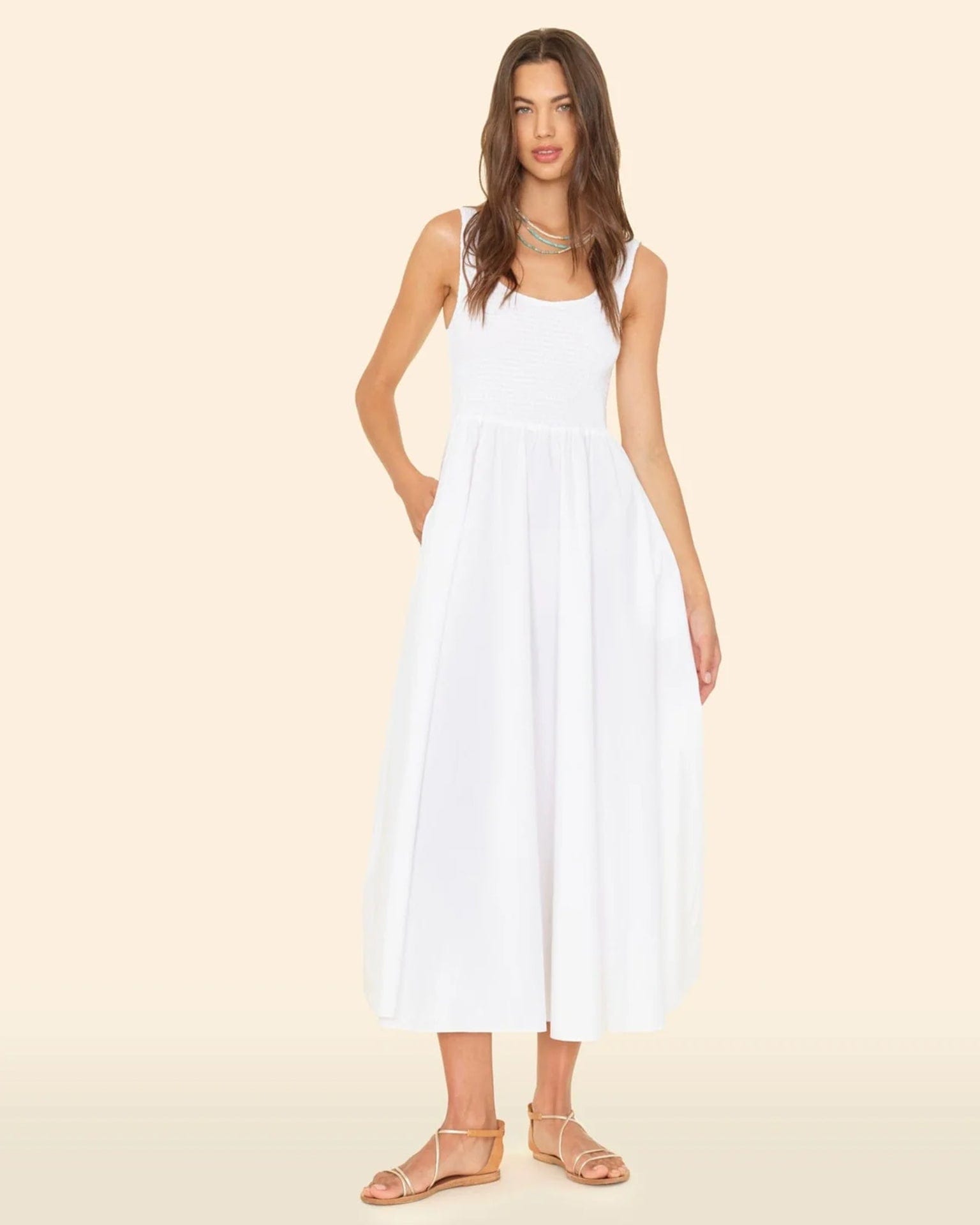 XiRENA Florence Dress in White