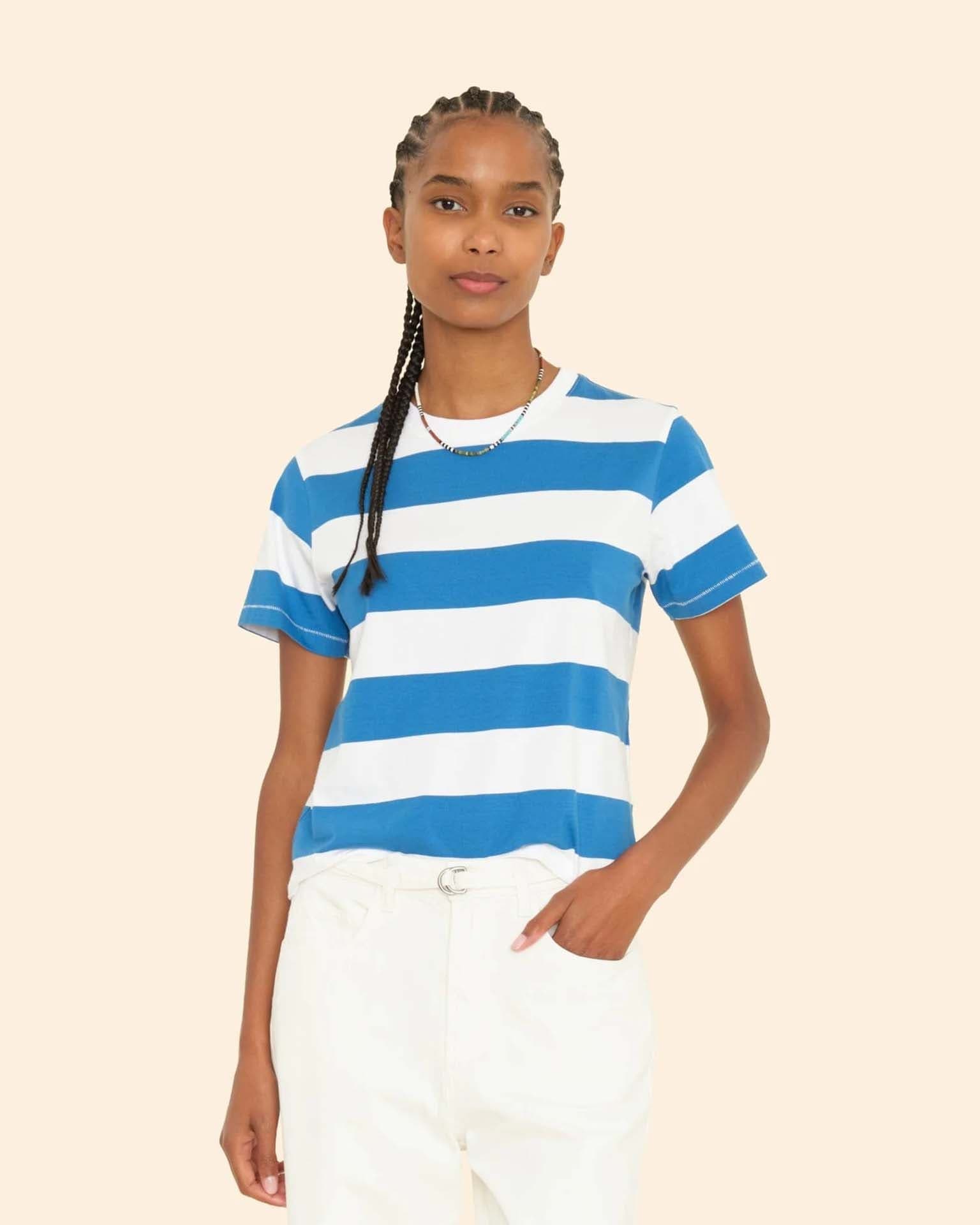 XiRENA Georgy Tee in Maritime Blue