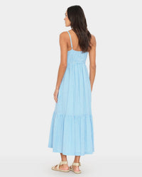 XiRENA Greta Dress in Pacific Blue 2 - Bliss Boutiques