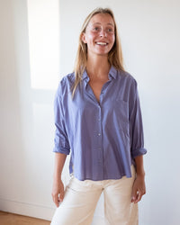 XiRENA Jordy Shirt in Purple Storm