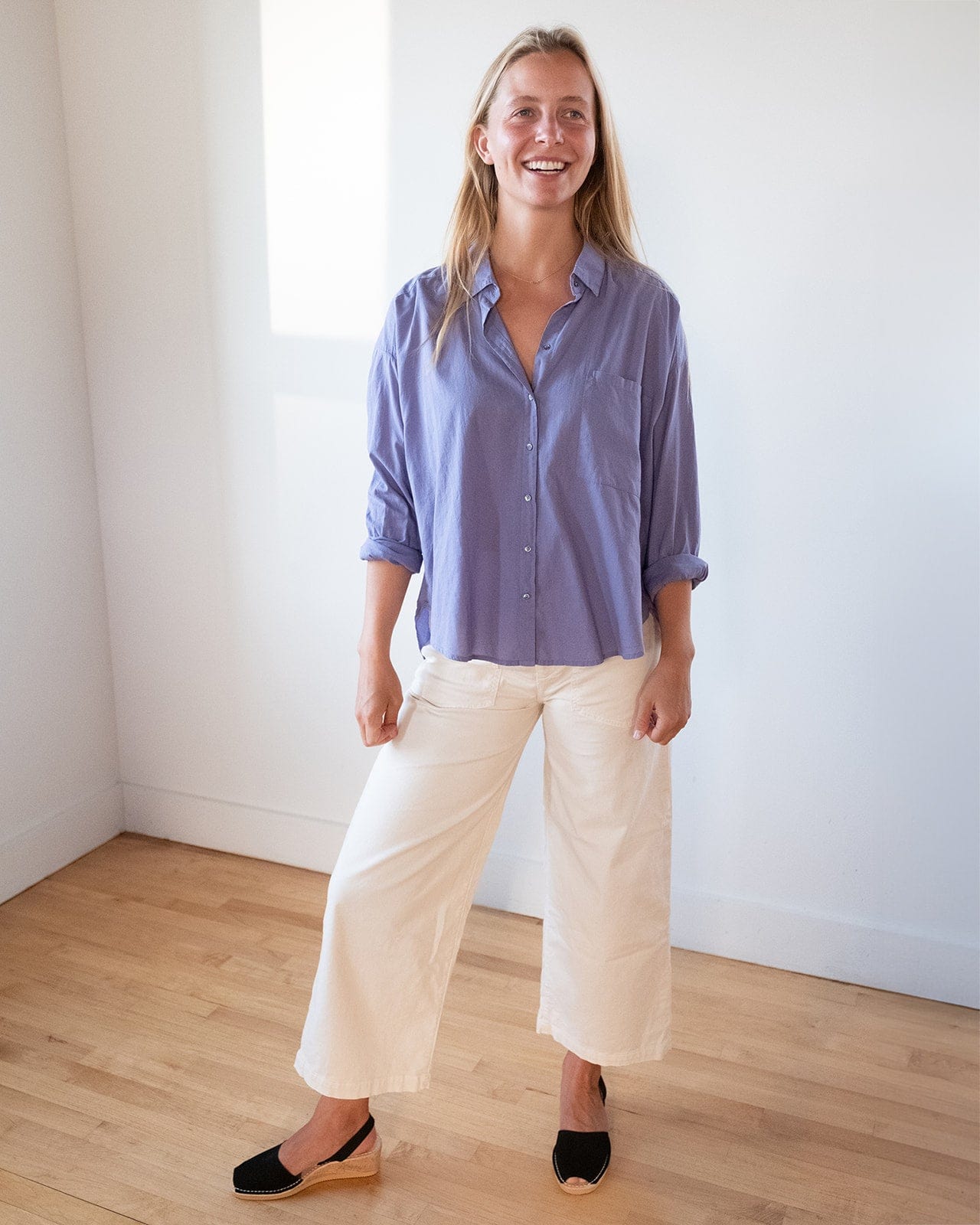 XiRENA Jordy Shirt in Purple Storm