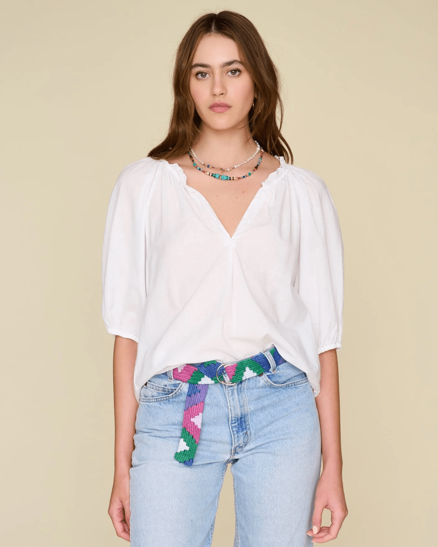 XiRENA Jules Top in White