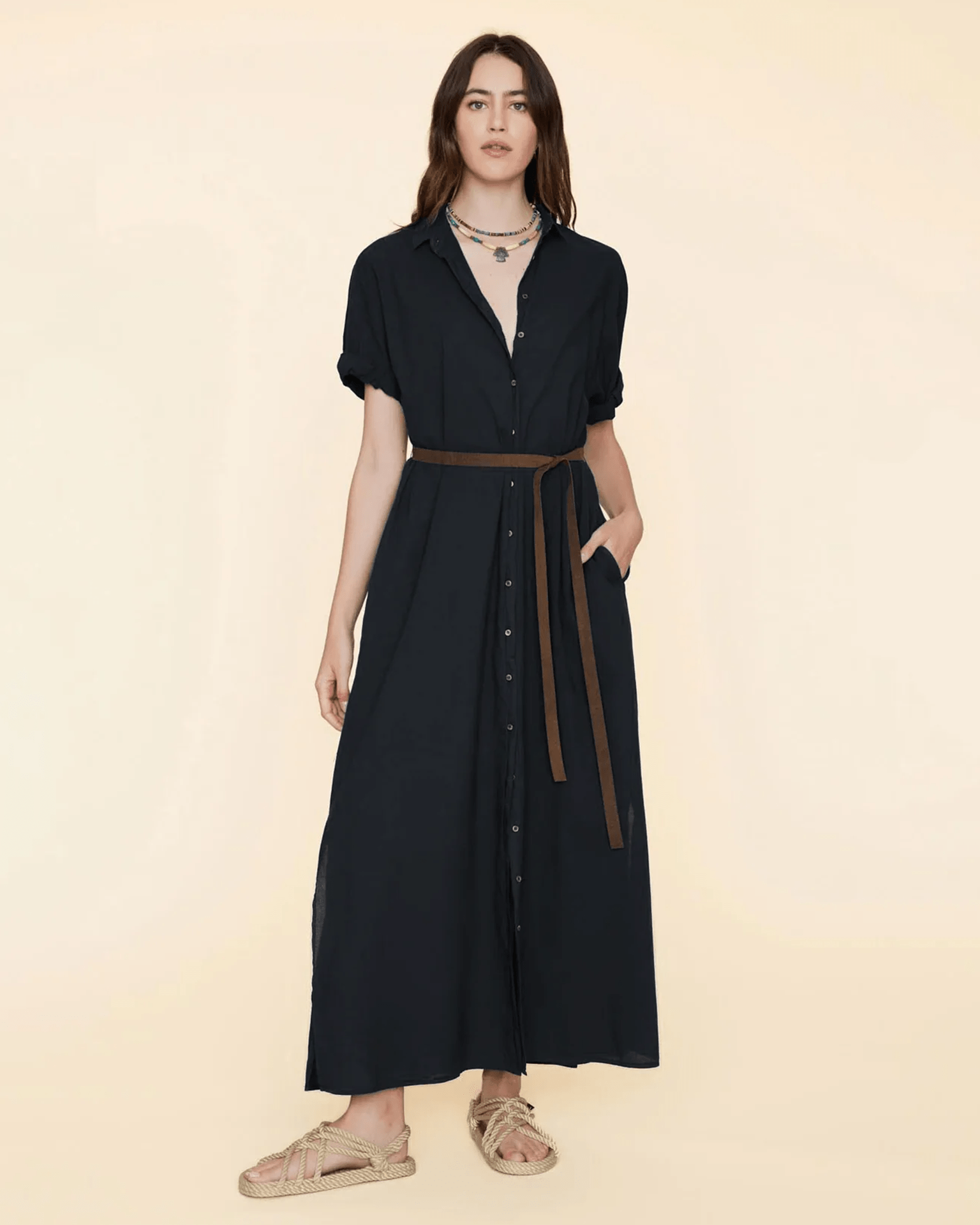 XiRENA Linnet Dress in Black