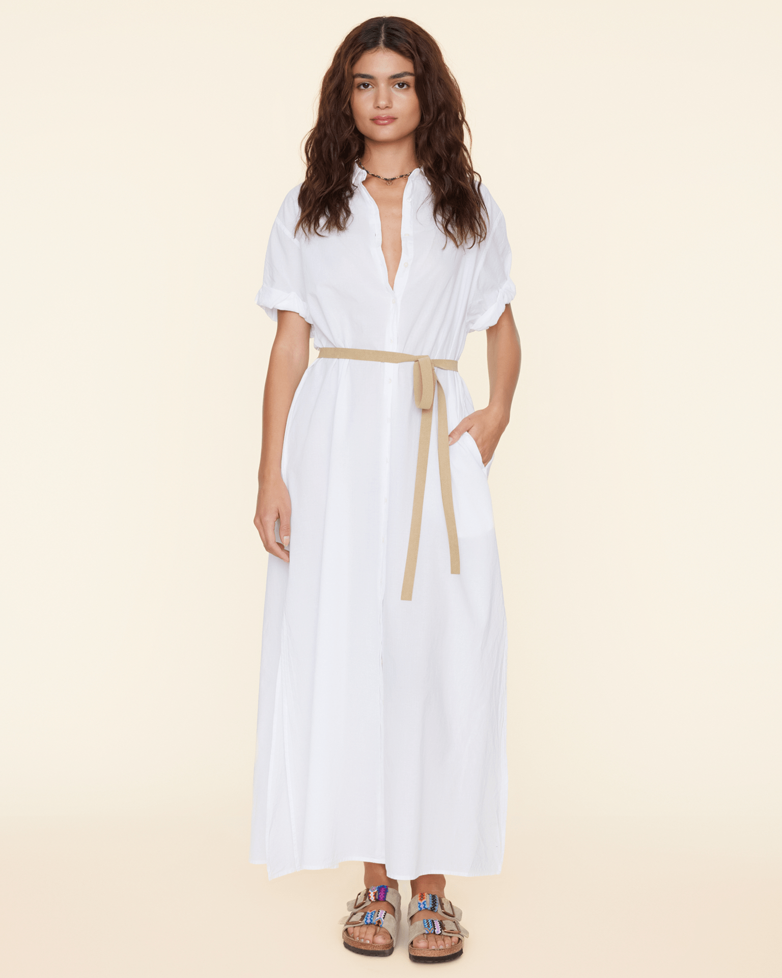 XiRENA Linnet Dress in White