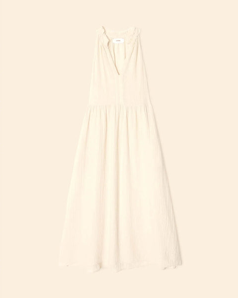 XiRENA Liza Dress in Oysterette - Bliss Boutiques
