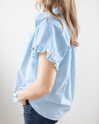 XiRENA Noah Shirt in Myrtle Blue