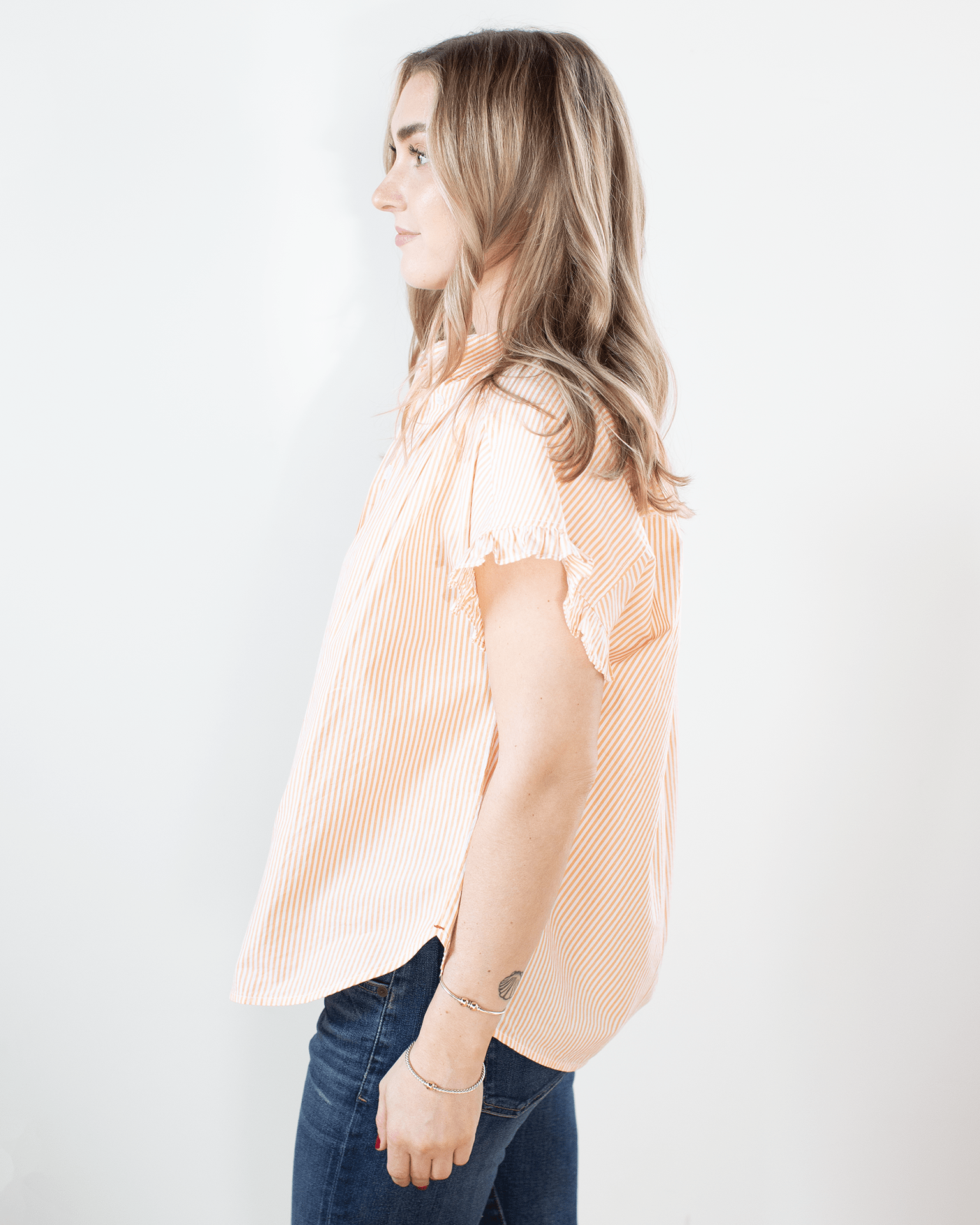 XiRENA Noah Shirt in Tangerine
