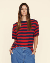 XiRENA Palmer Tee in Lava Blue