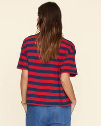 XiRENA Palmer Tee in Lava Blue