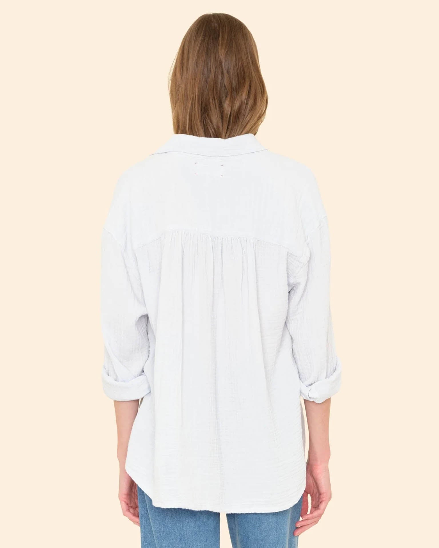 XiRENA Tyler Shirt in Pale Sky