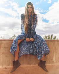 XiRENA Vera Dress in Bluejay 1 - Bliss Boutiques