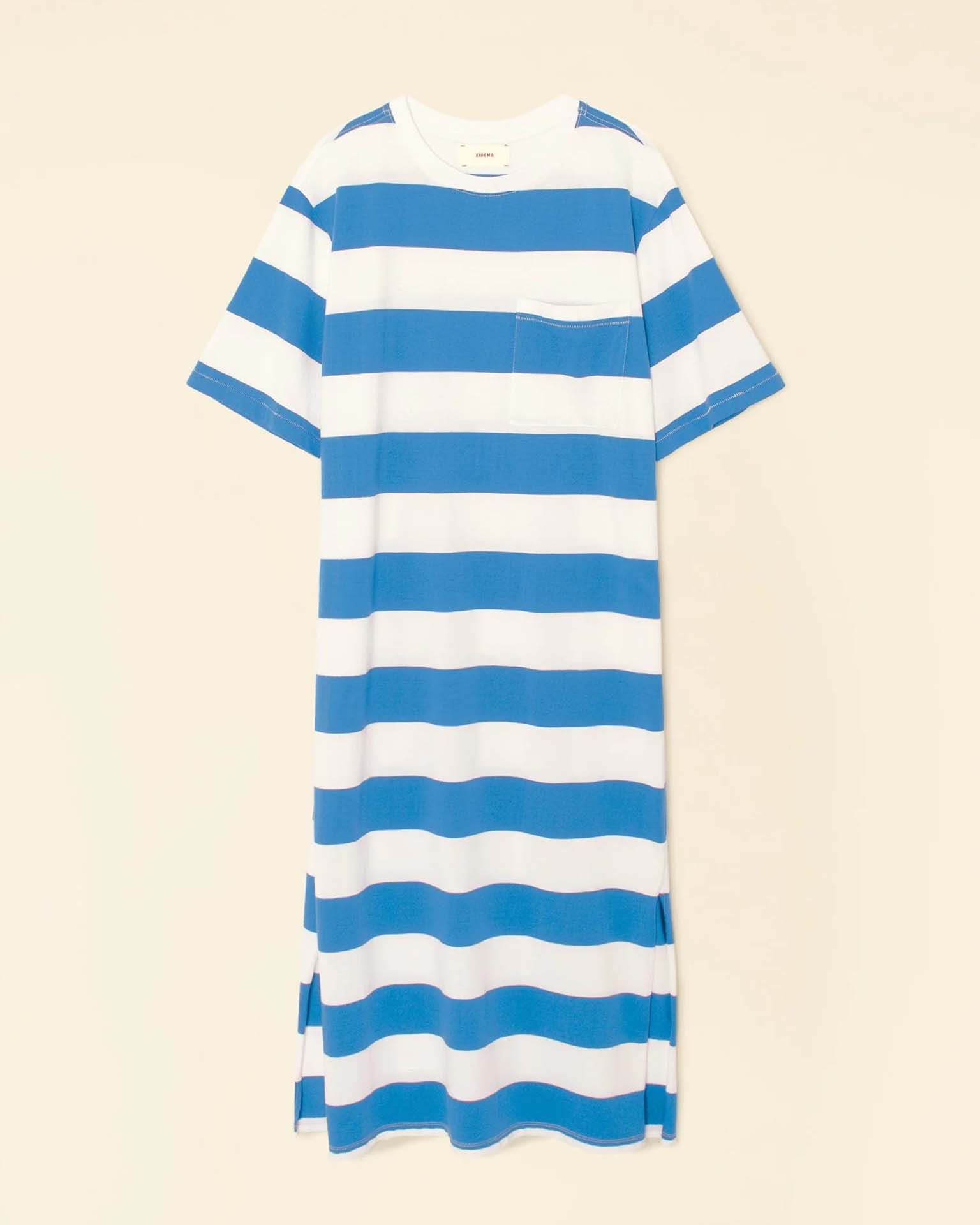 XiRENA Whitney Dress in Maritime Blue - Bliss Boutiques XiRENA Whitney Dress in Maritime Blue - Bliss Boutiques