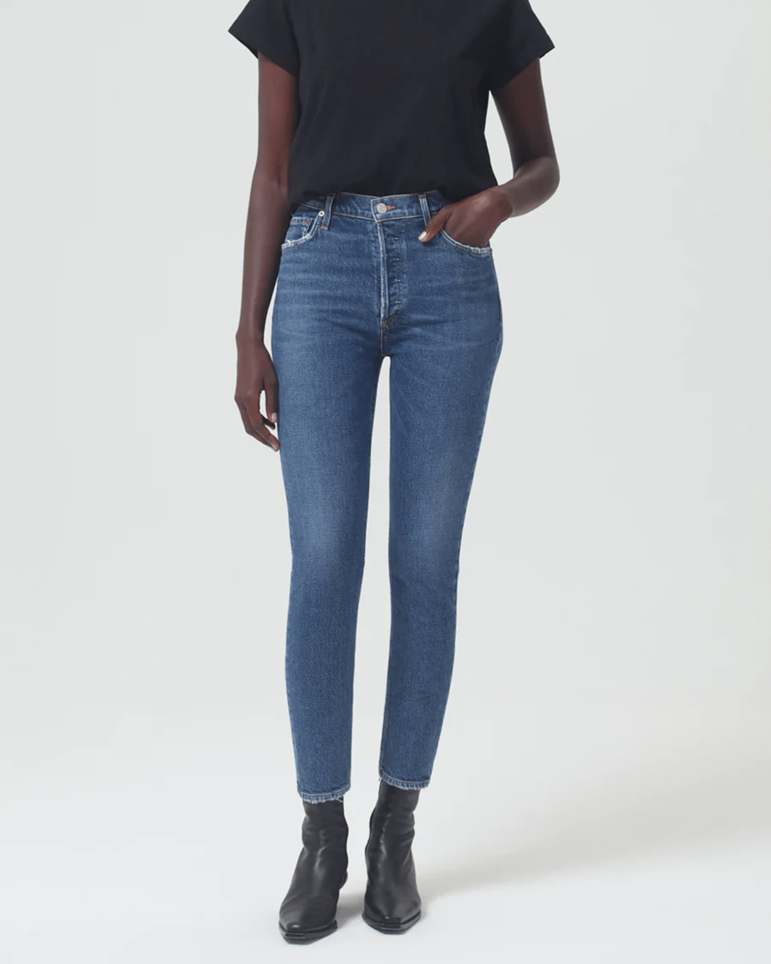 AGOLDE Nico H/R Slim Fit in Cycle - Bliss Boutiques
