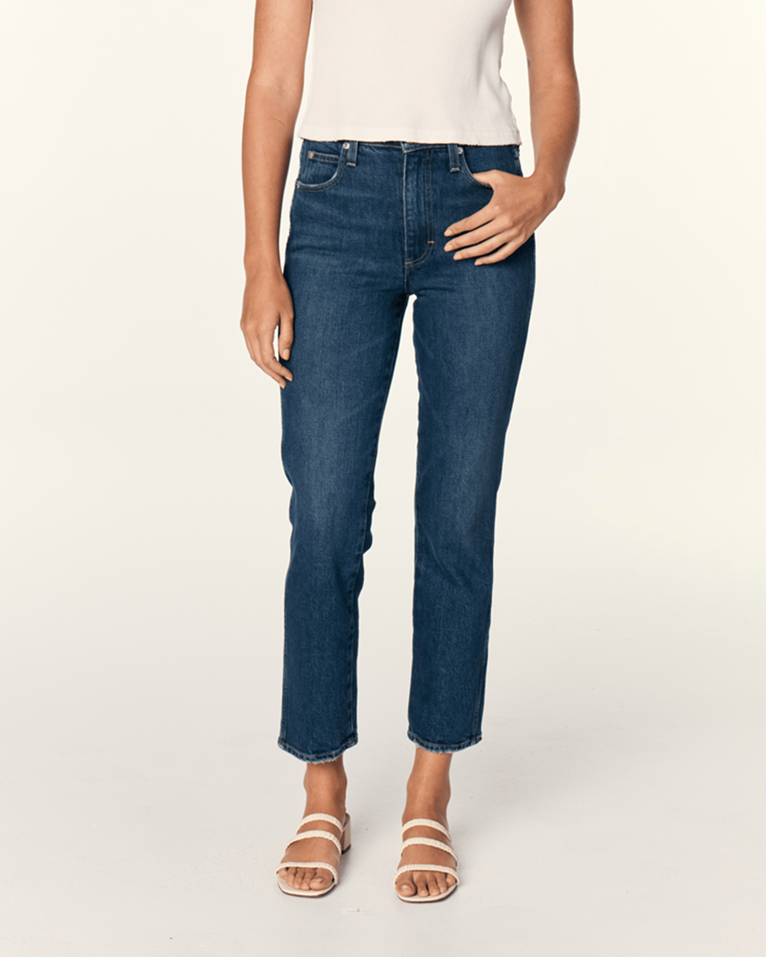 AMO Chloe Crop Pant in Affection