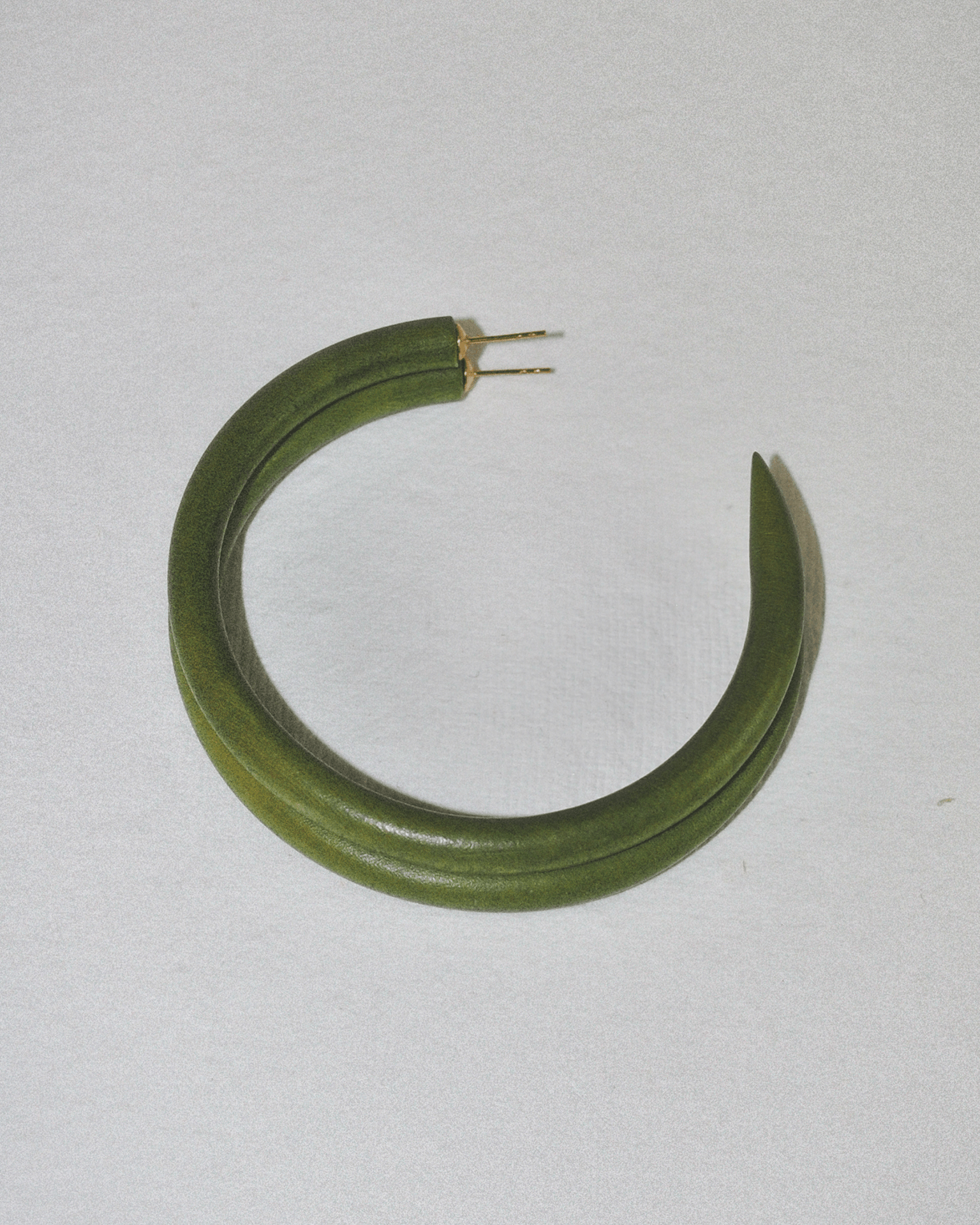 B&L C Hoop in Large in Olive