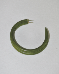 B&L C Hoop in Large in Olive