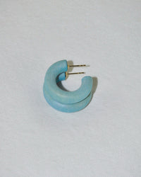 B&L Jewelry Maine Sky C Hoop in Mini in Maine Sky
