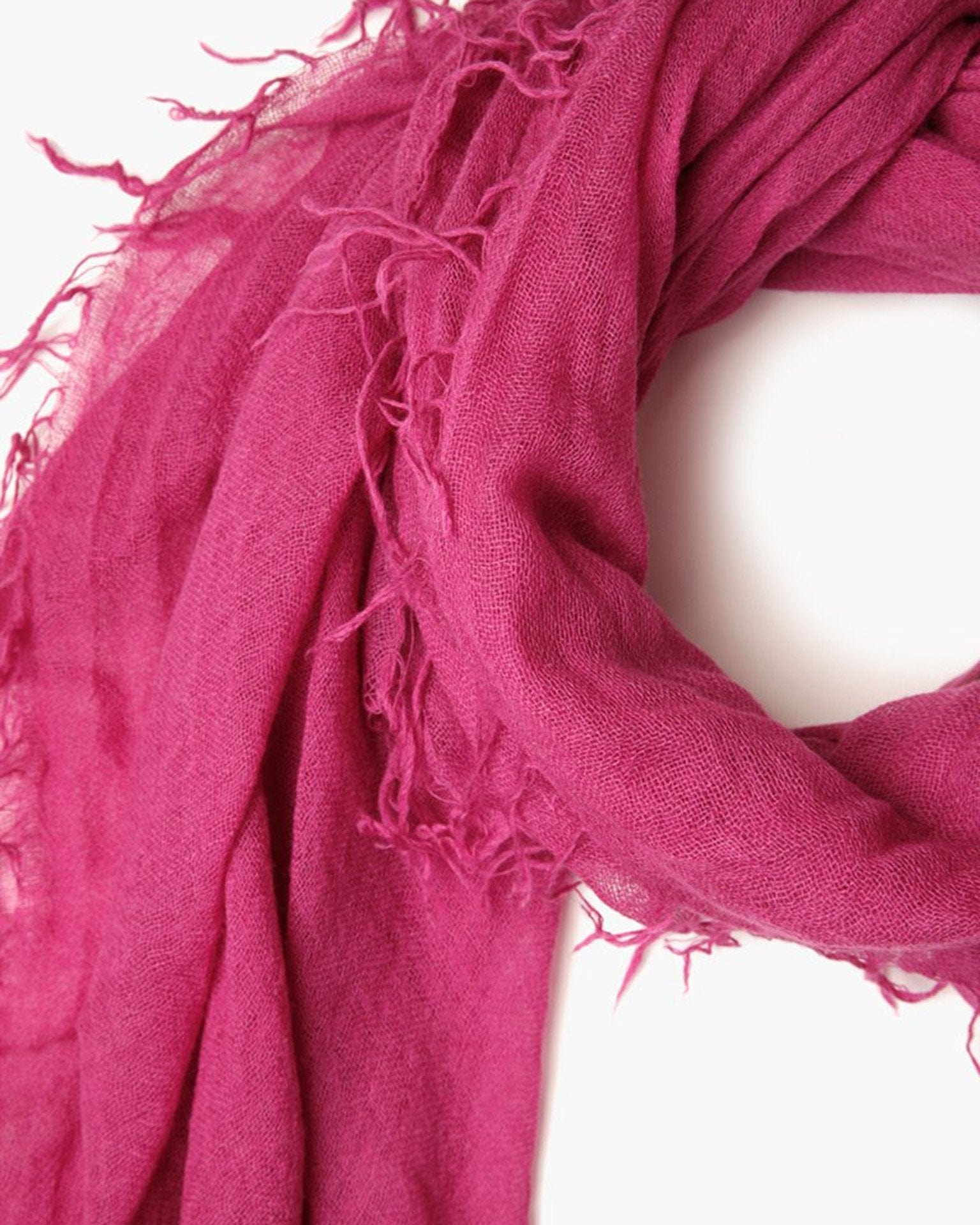 Chan Luu Cashmere & Silk Scarf in Boysenberry