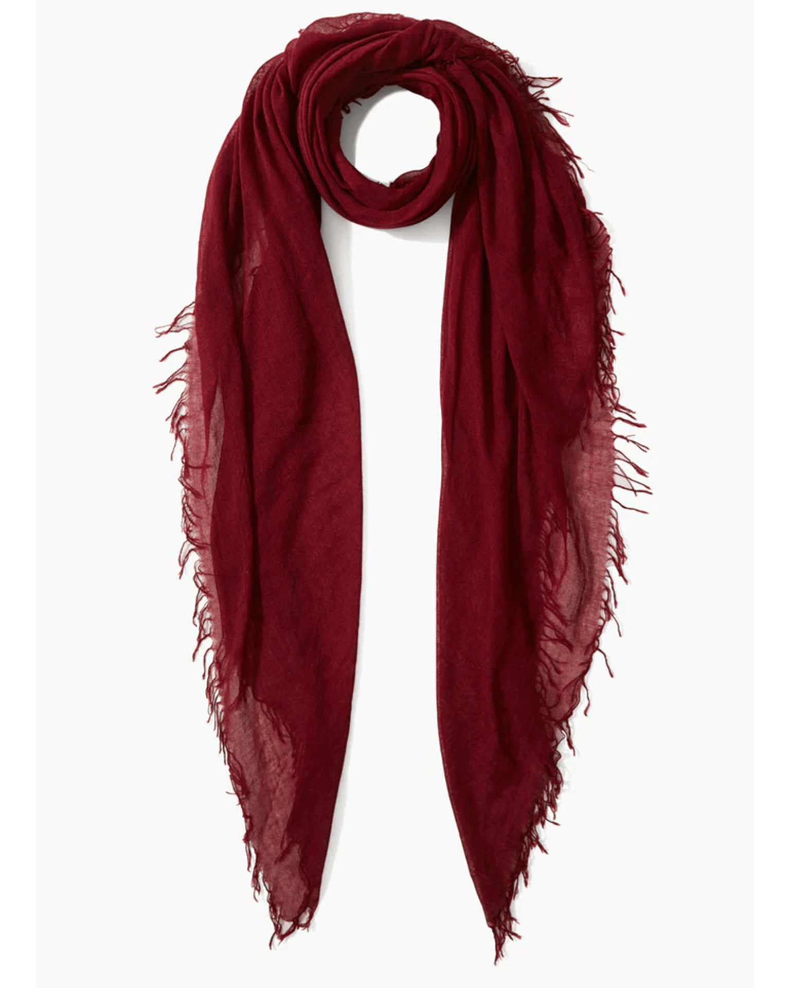 Chan Luu Cashmere & Silk Scarf in Cabernet