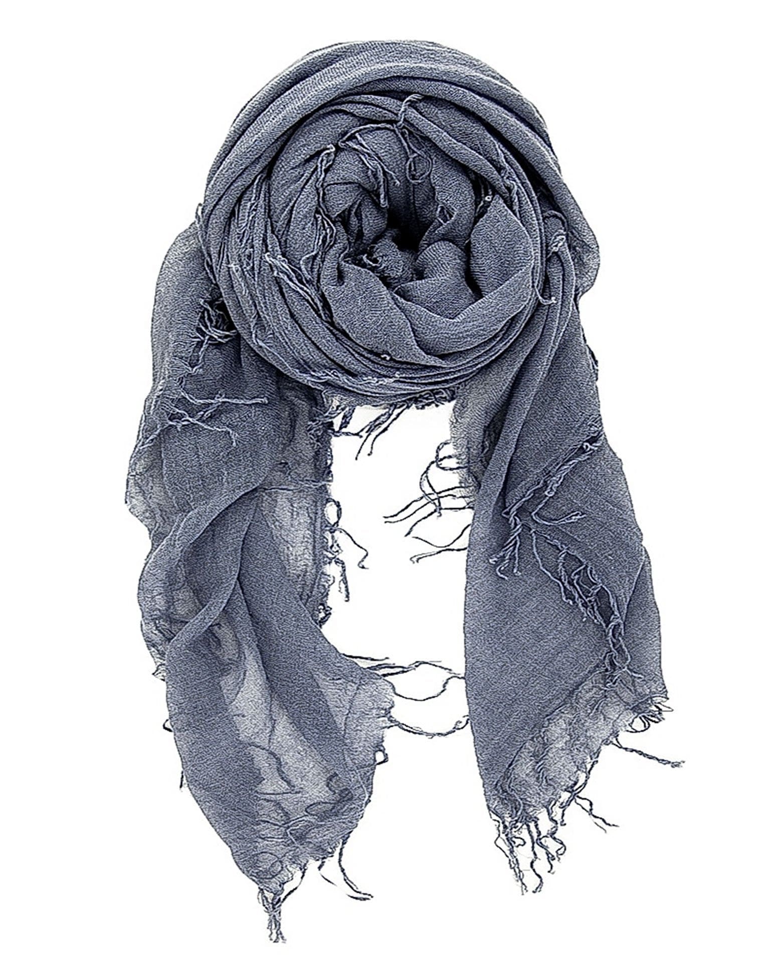 Chan Luu Cashmere & Silk Scarf in Cloud Grey