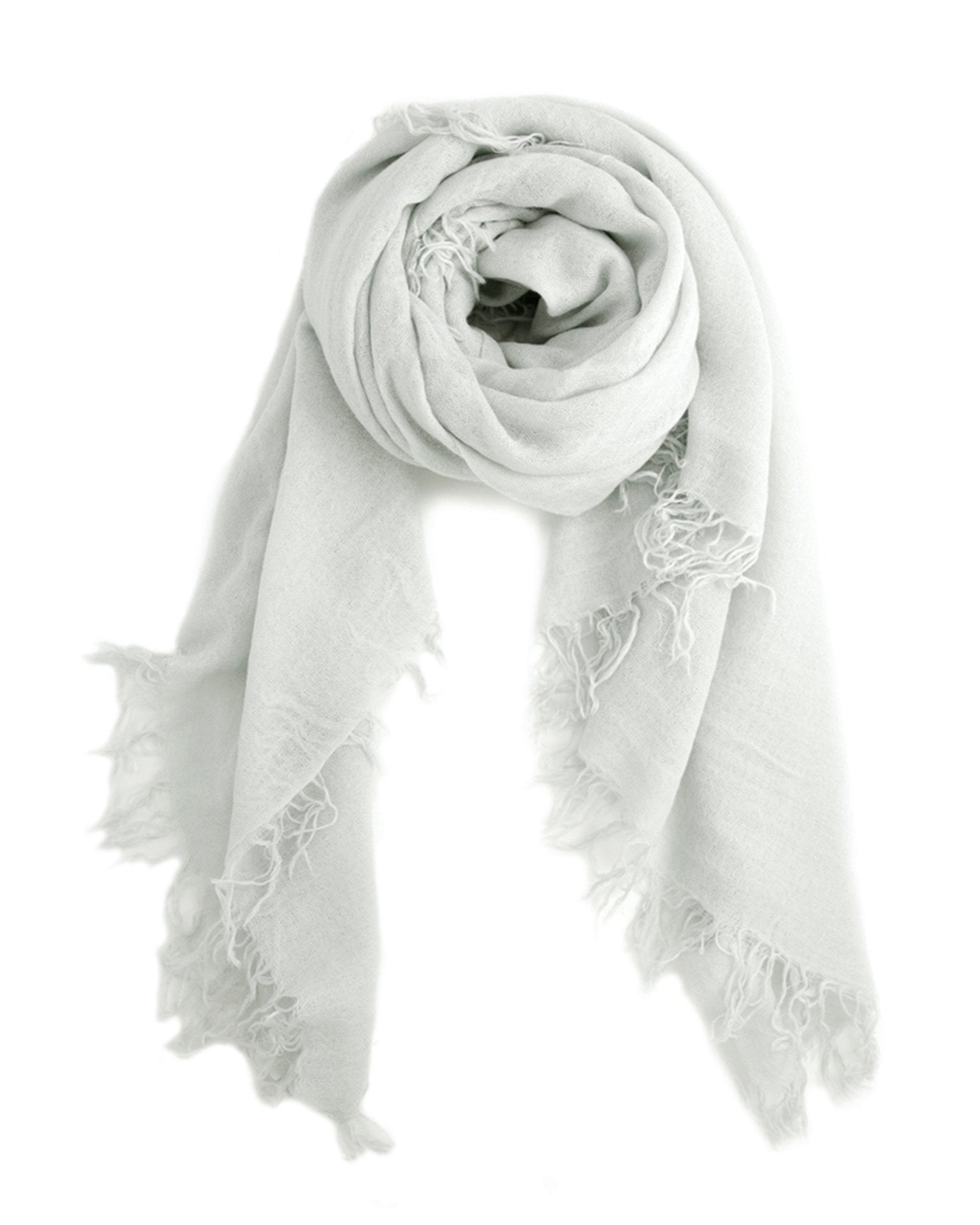Chan Luu Cashmere & Silk Scarf in Glacier Grey