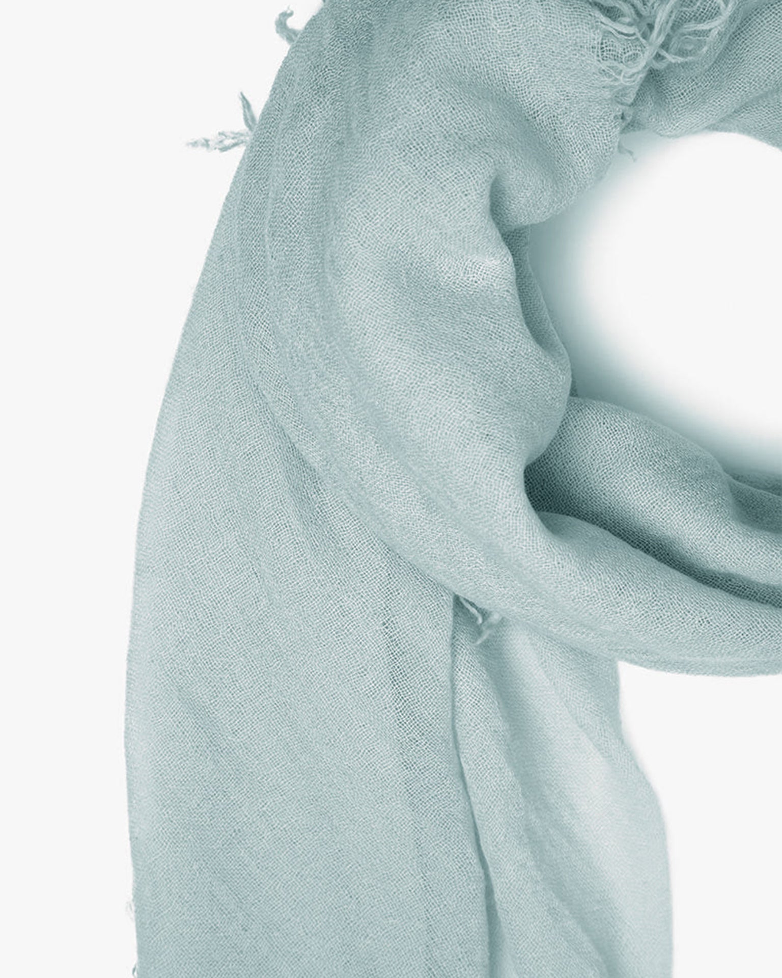 Chan Luu Cashmere & Silk Scarf in Iceberg Grey