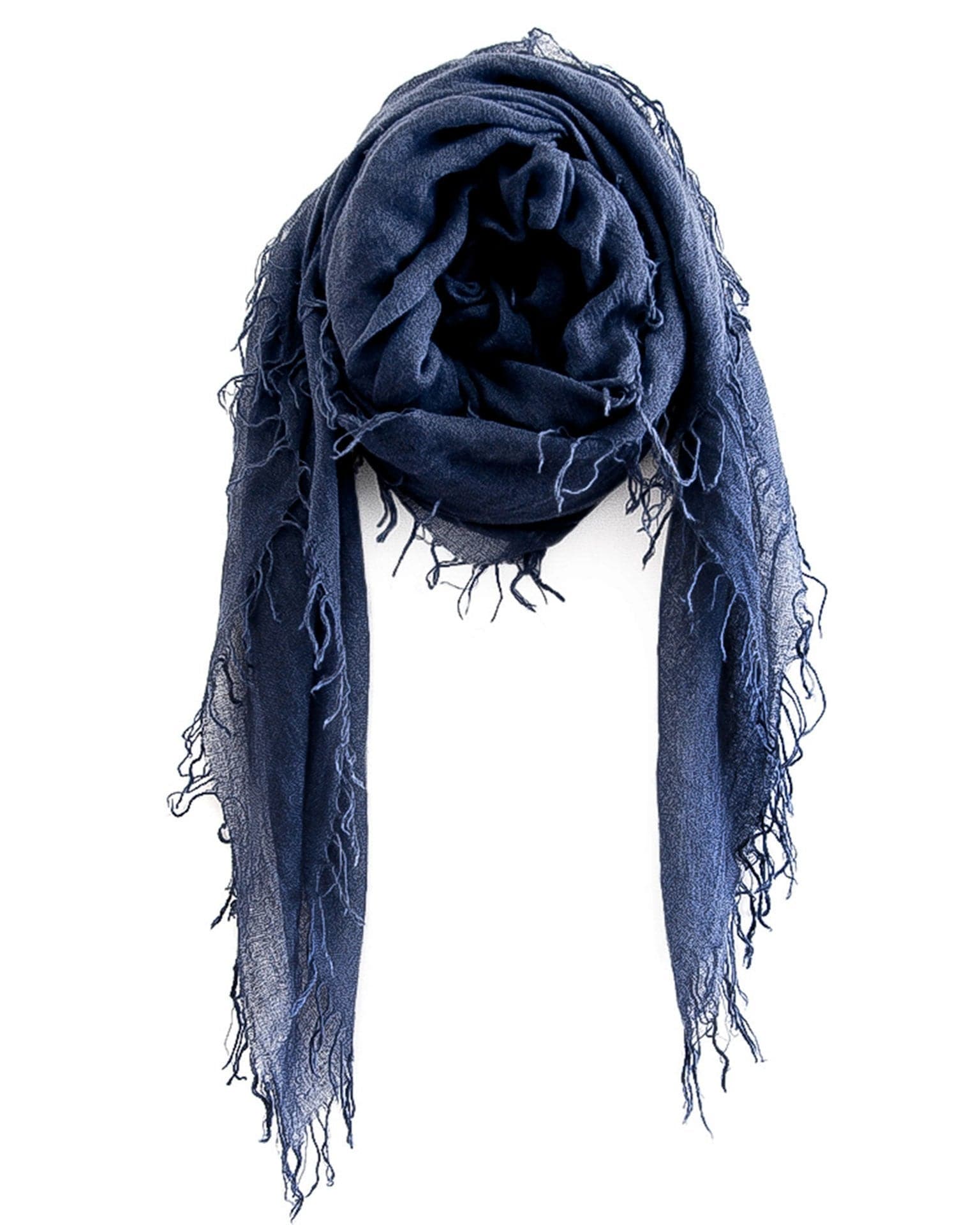 Chan Luu Cashmere & Silk Scarf in Indigo