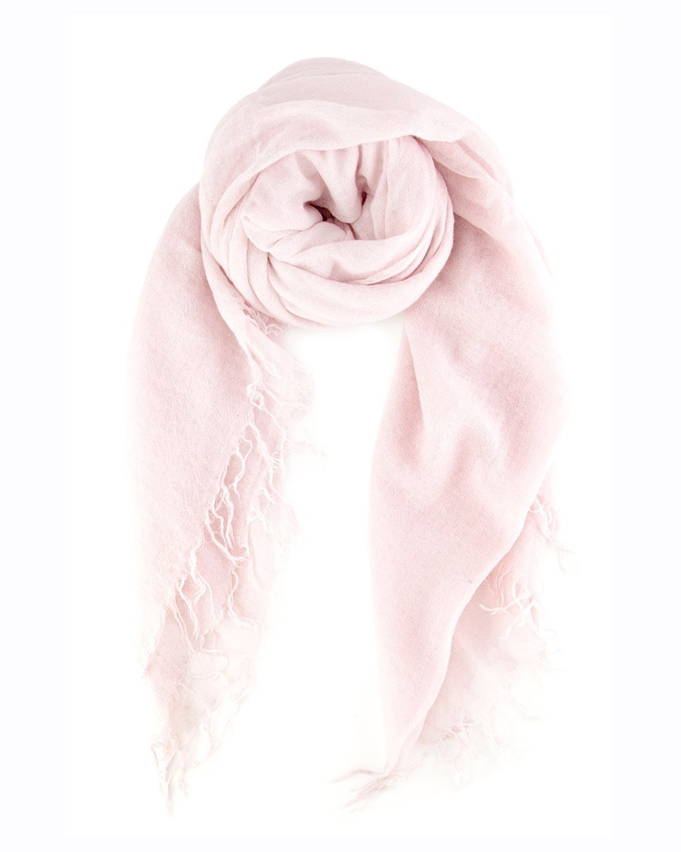 Chan Luu Cashmere & Silk Scarf in Mauve Chalk
