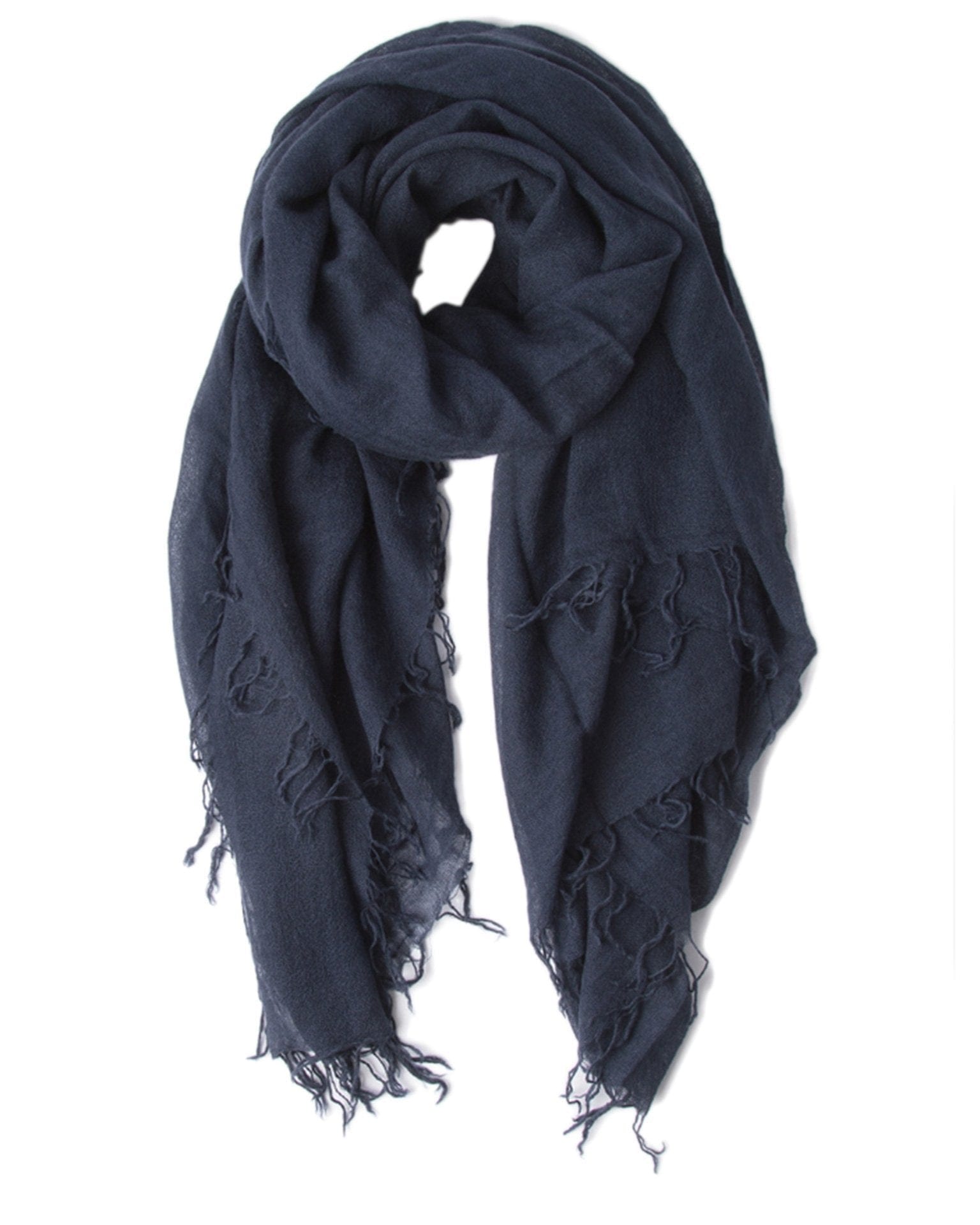 Chan Luu Cashmere & Silk Scarf in Total Eclipse