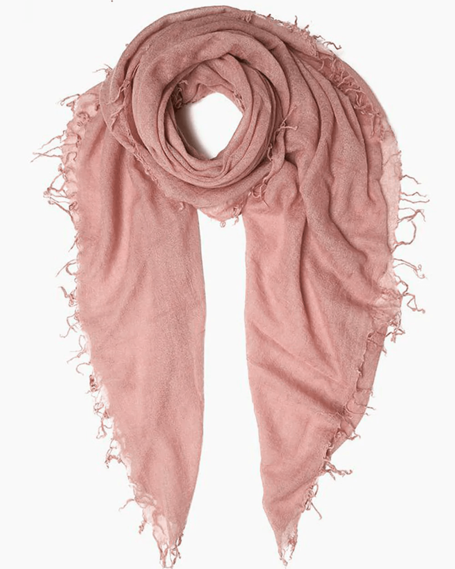 Chan Luu Cashmere & Silk Scarf in Woodrose