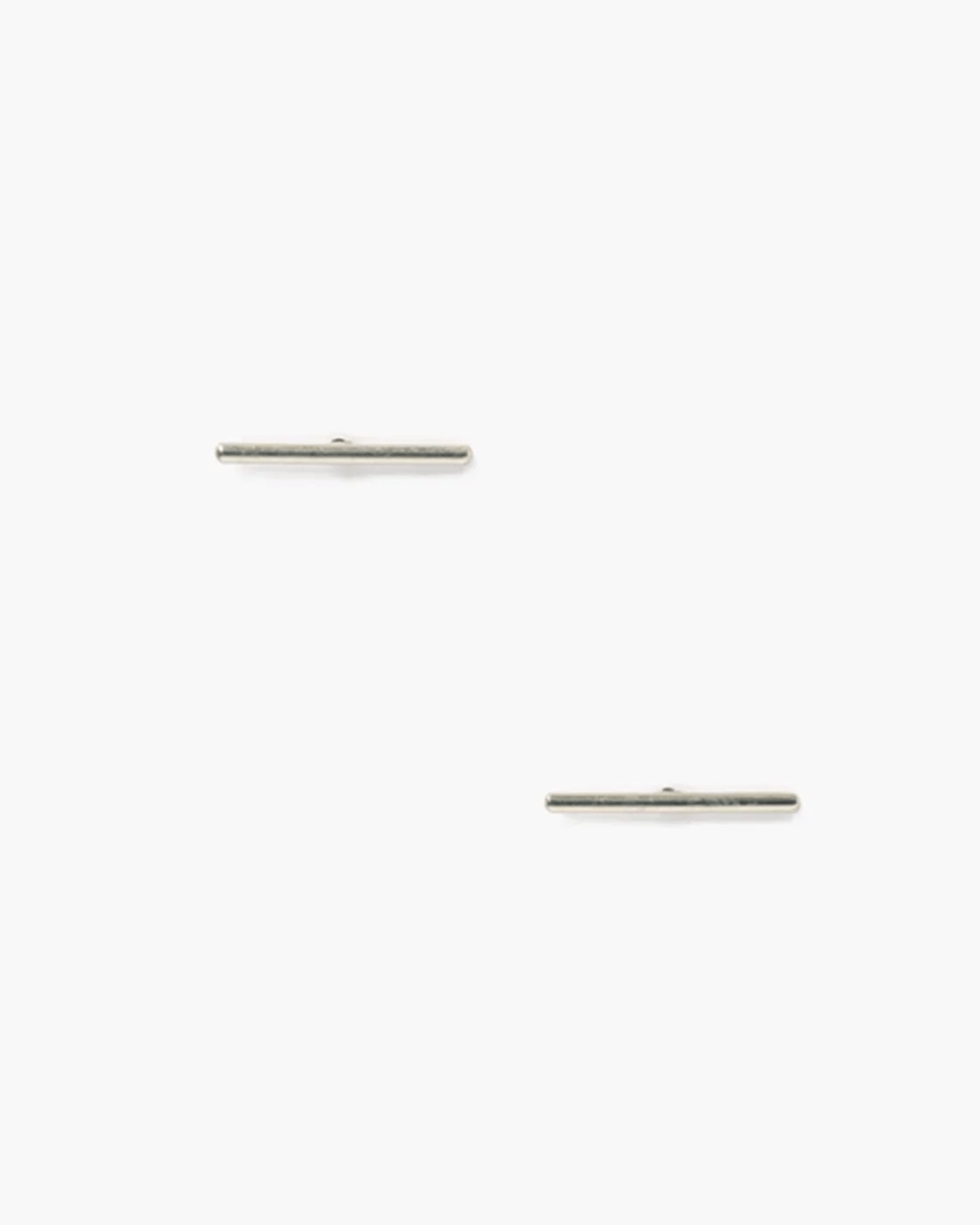 Chan Luu Silver Bar Stud Earrings