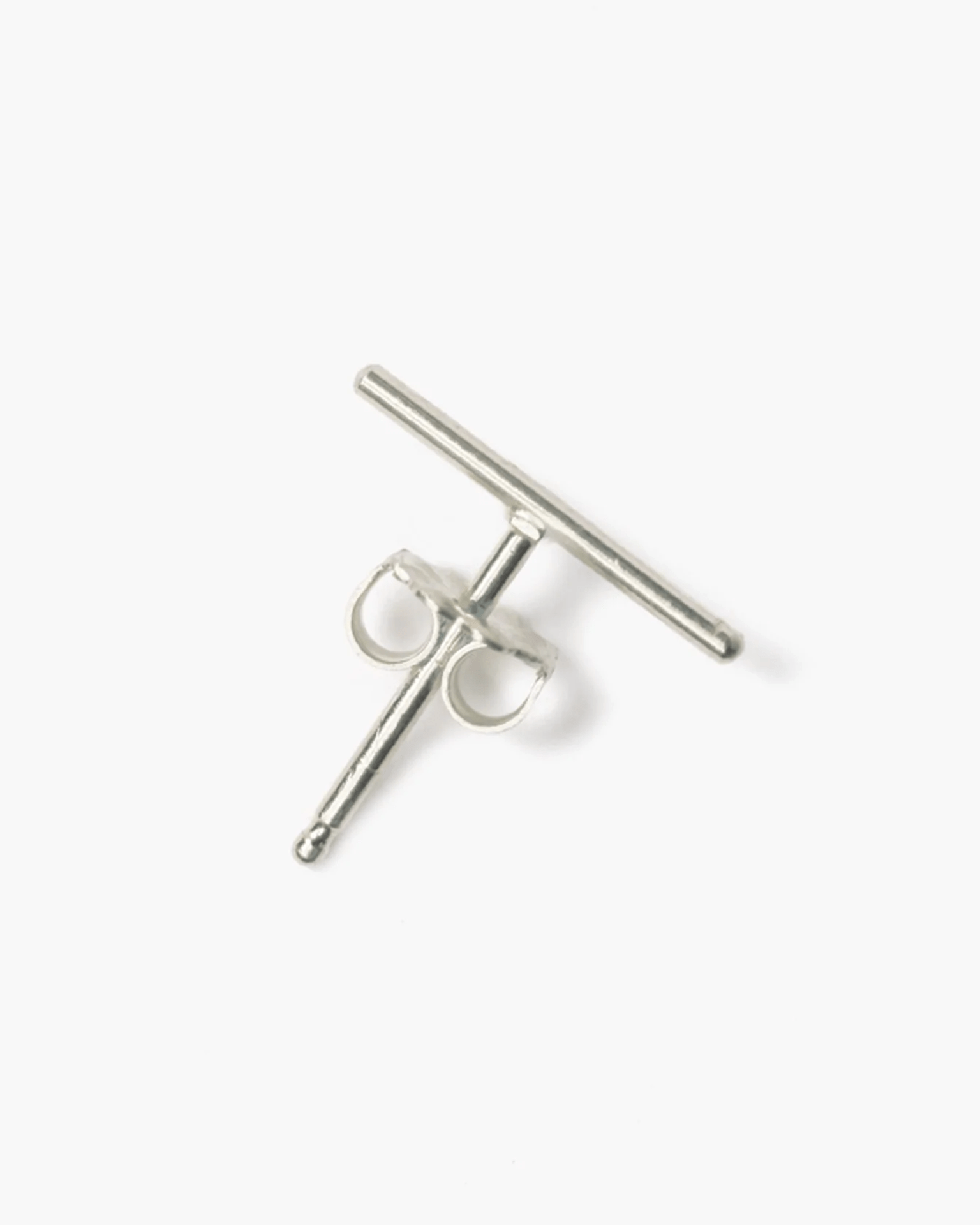 Chan Luu Silver Bar Stud Earrings